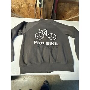 Pro Bike La Santa Lanzarote Zip Up Sweatshirt Bike Ride EUC